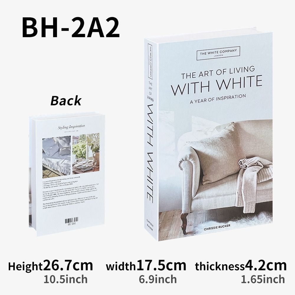 Einfache gefälschte Bücher Orn – Home Decor Catalog Bewertung und Preis