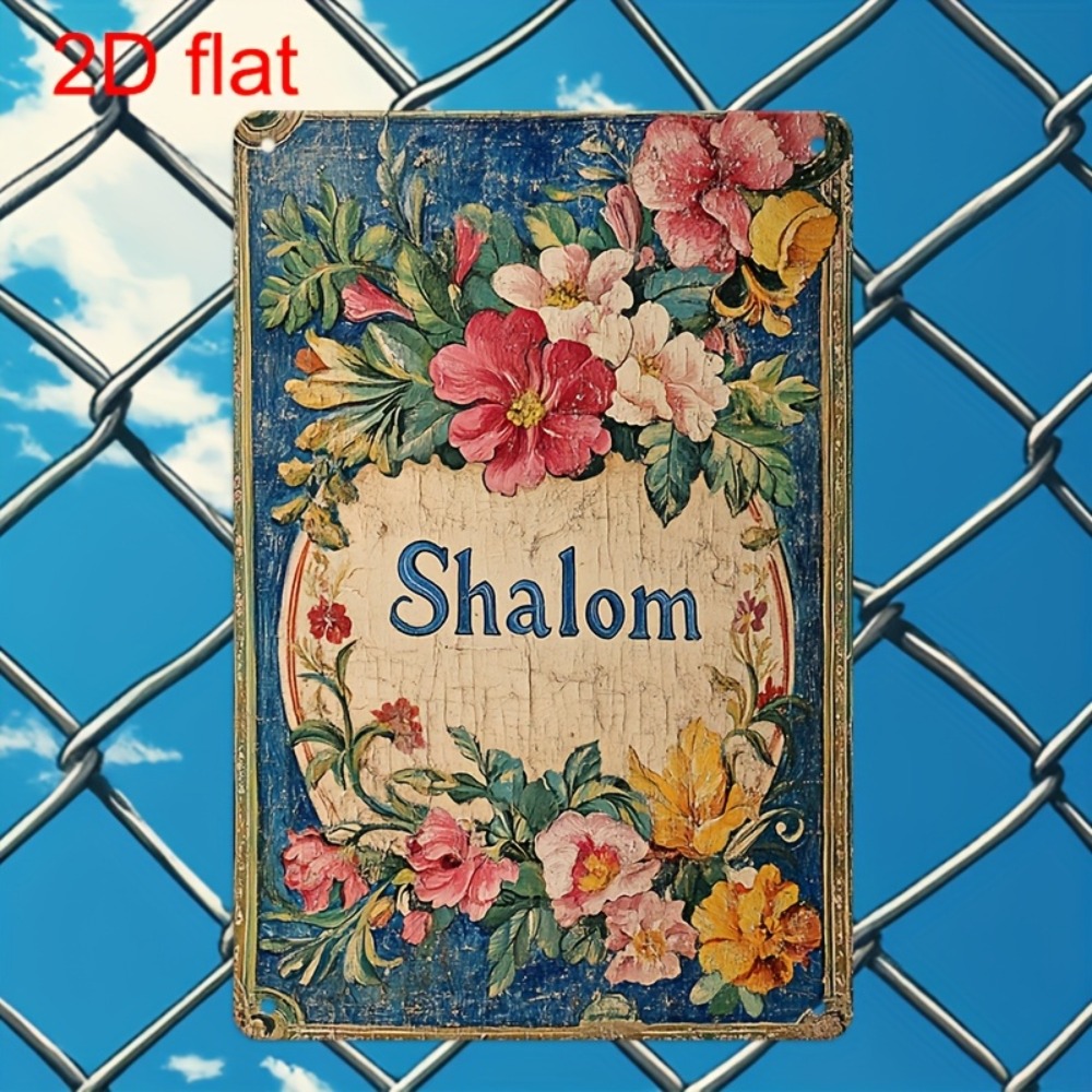 CIFBUY Vintage Floral Shalom A – Home Decor Garden Bewertung und Preis