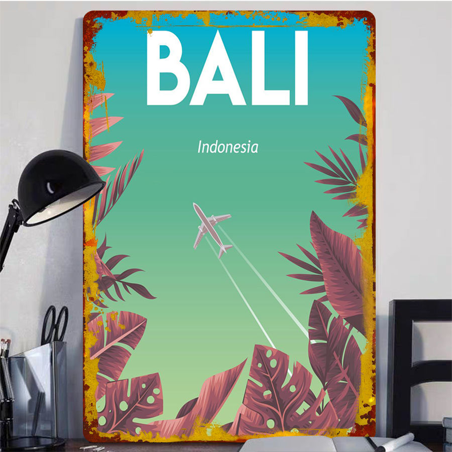 Bali Indonesien Landschaft Met – Home Decor Bali Bewertung und Preis