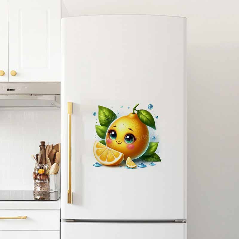 Niedliche Frucht-Emoji-Wandauf – Home Decor Emoji Bewertung und Preis