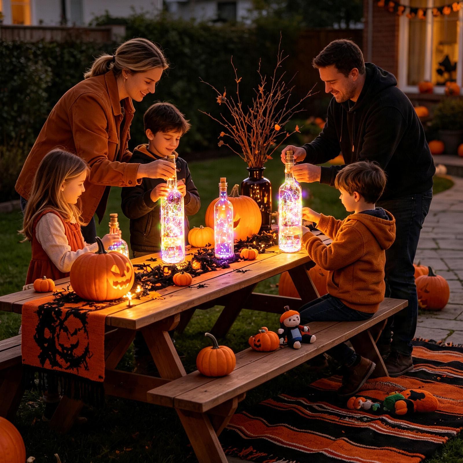 Solar-Weinflaschenlichter, 6 S – Home Decor Garden Bewertung und Preis