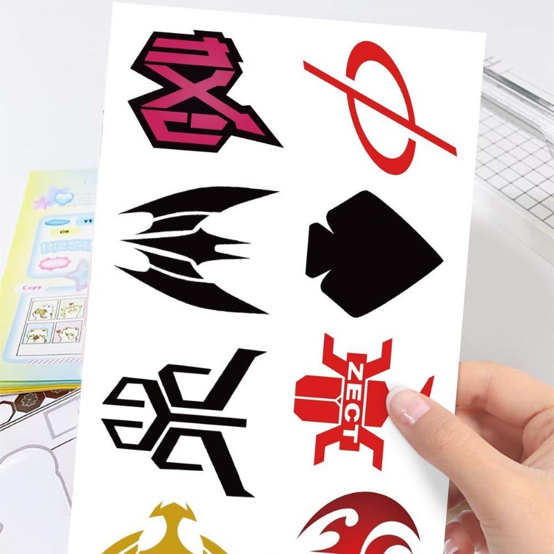 60 Blatt Kamen Rider Logo-Aufk – Home Decor Tv Bewertung und Preis